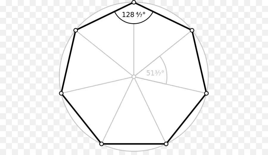 Heptagone，L Angle Interne PNG