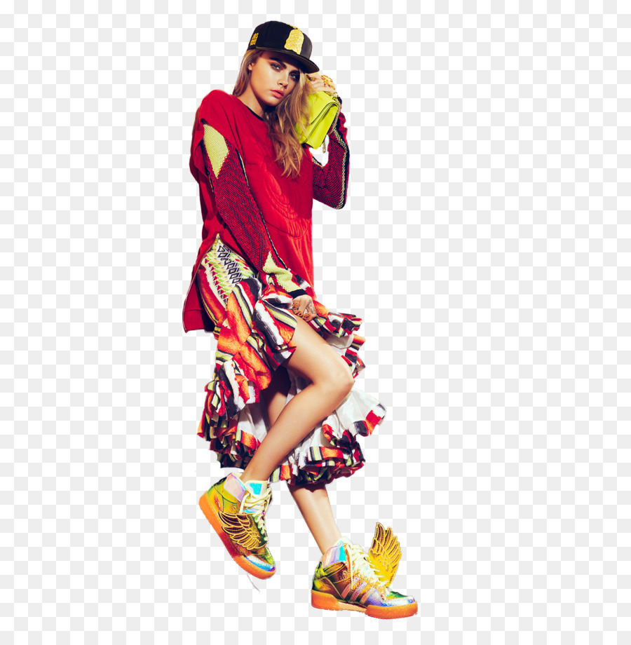 Delevingne Cara，Chaussure PNG