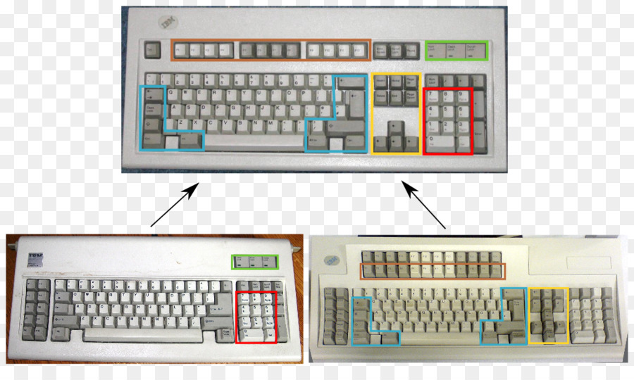 Clavier D Ordinateur，Modèle M Clavier PNG