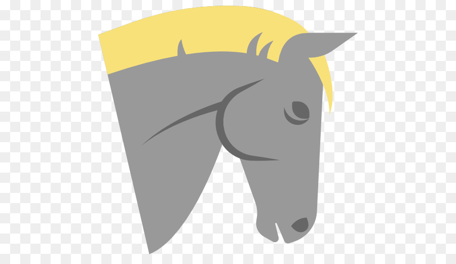 Tête De Cheval，Gris PNG