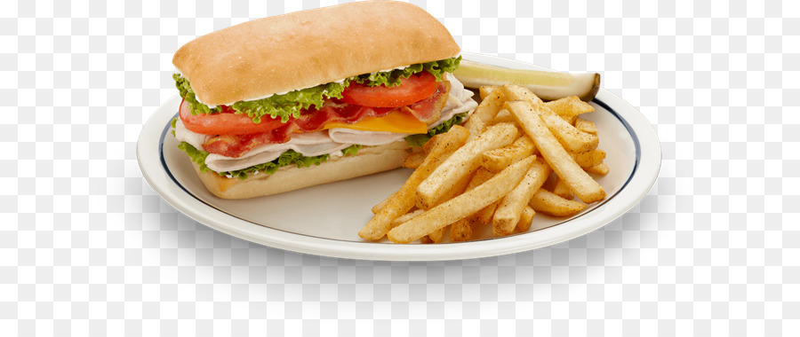 Frites，Sandwich Sous Marin PNG