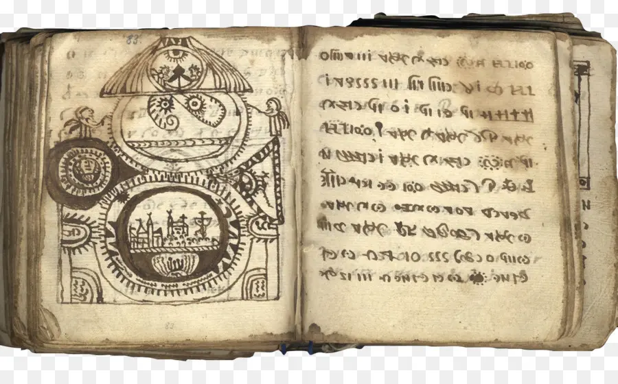 Livre Ancien，Manuscrit PNG