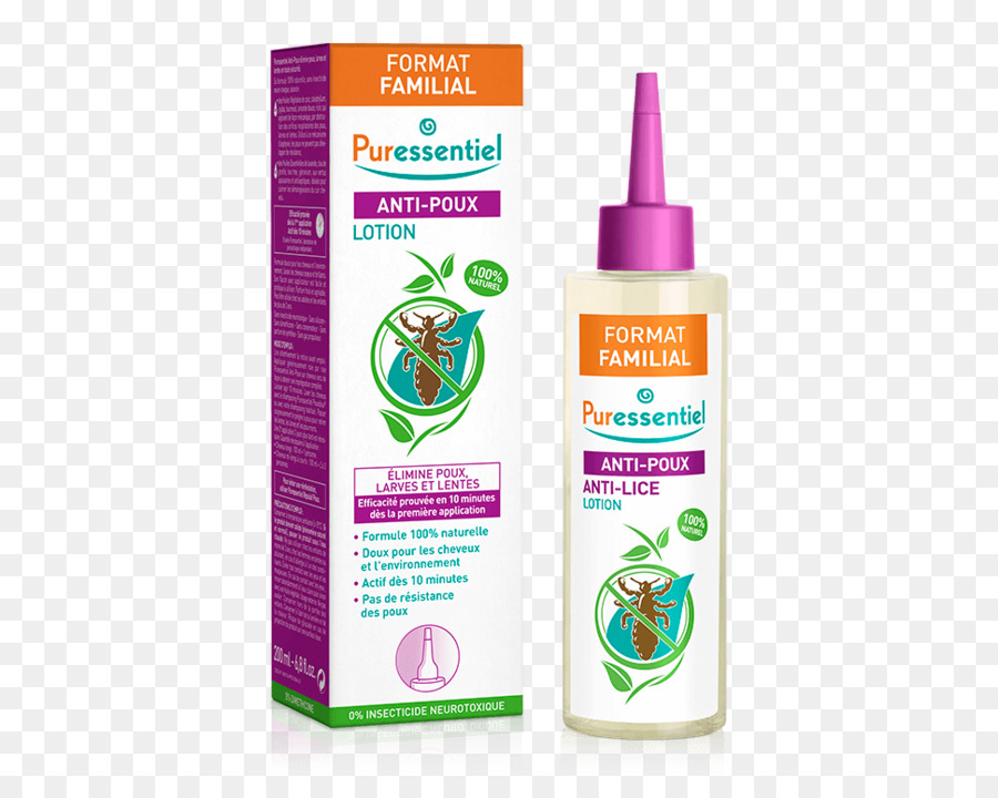 Lotion Anti Poux，Bouteille PNG