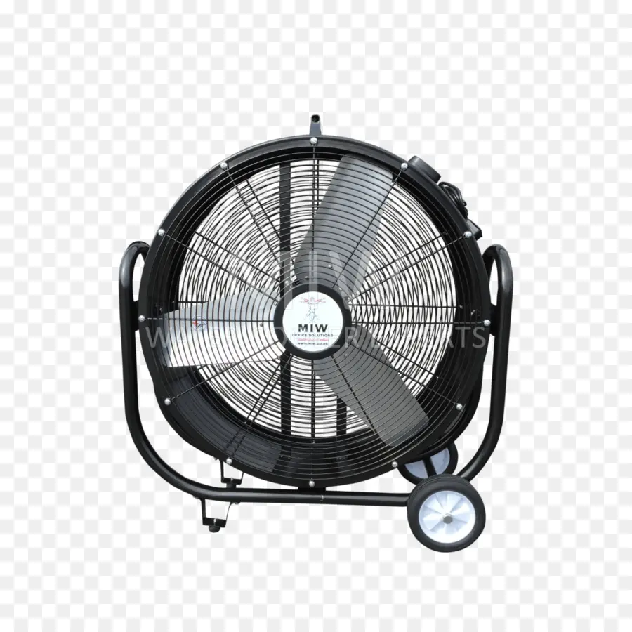 Ventilateur Industriel Noir，Refroidissement PNG