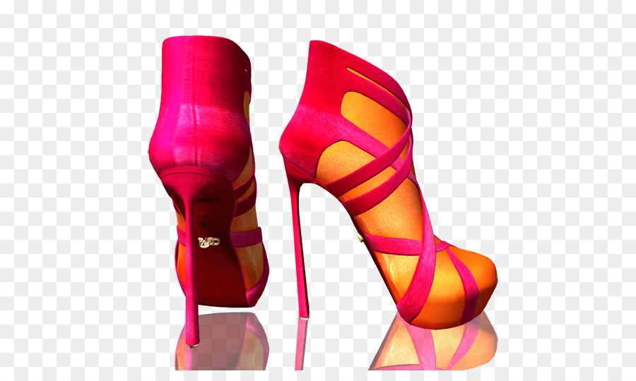 Talons Hauts Colorés，Chaussures PNG