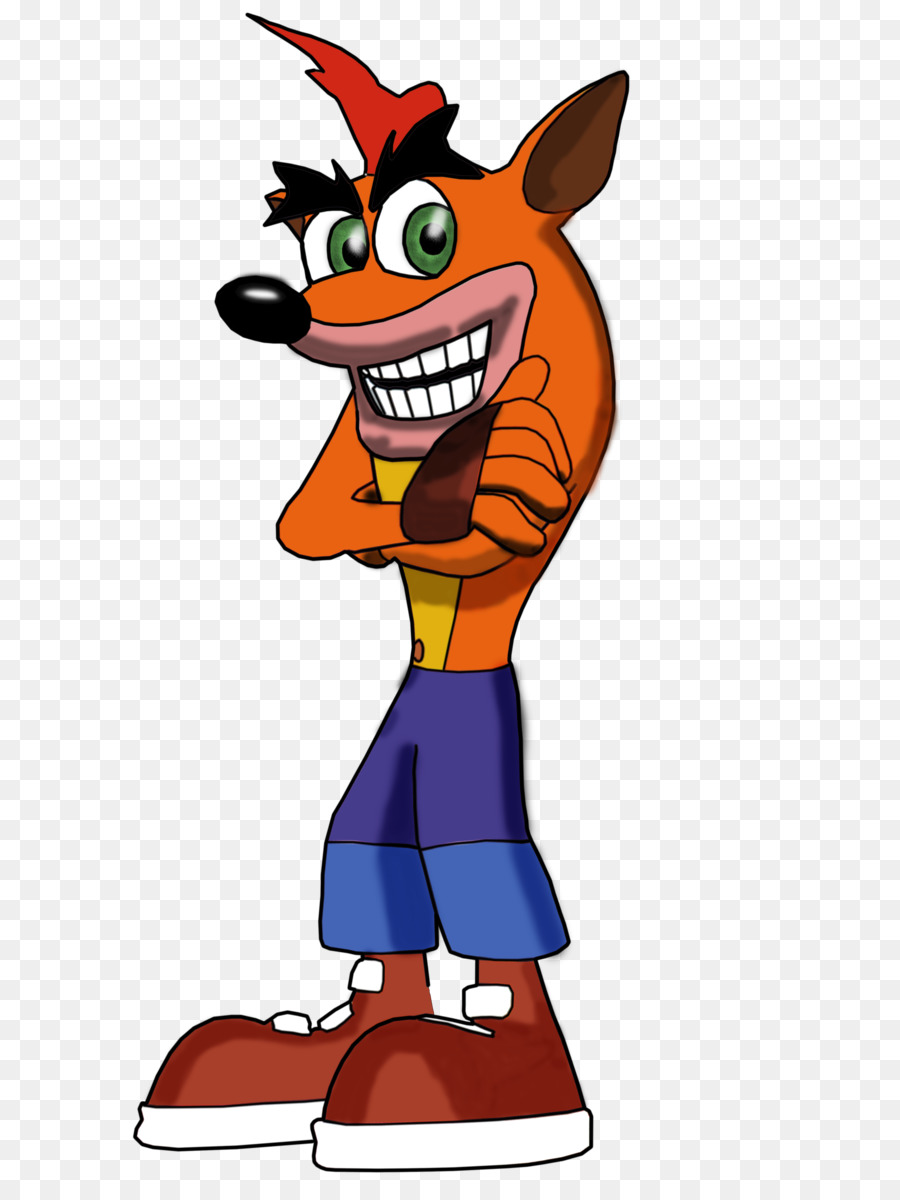 Crash Bandicoot，Crash Bandicoot Déformé PNG