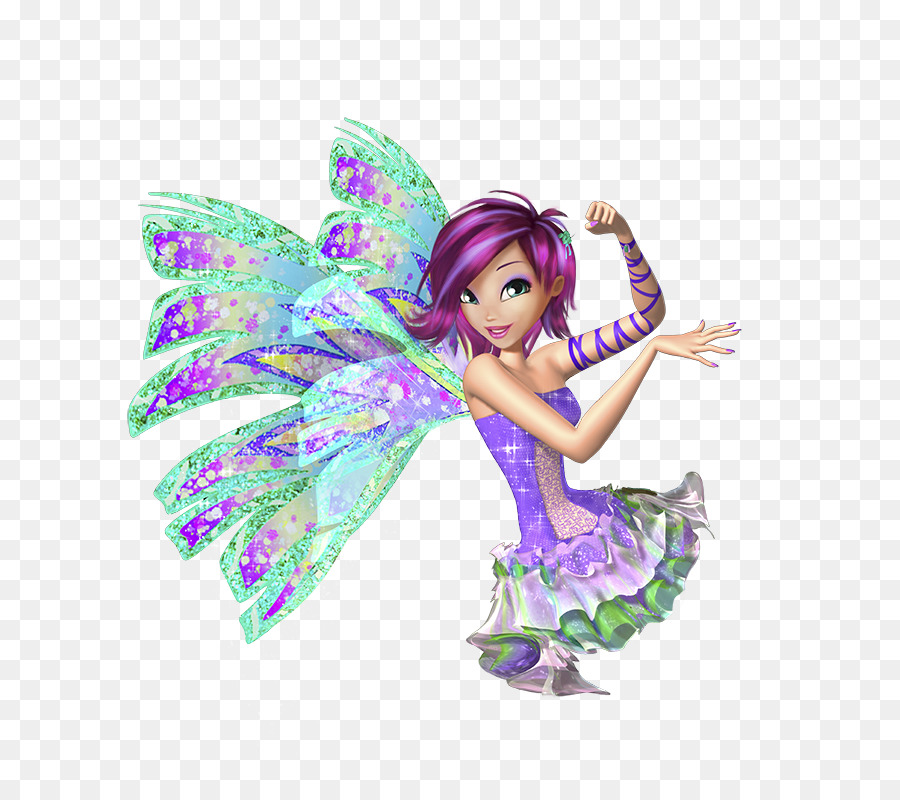 Fée，Violet PNG