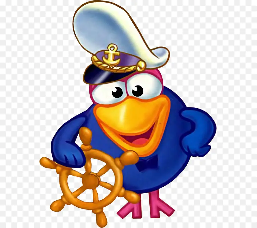 Oiseau Bleu，Chapeau De Capitaine PNG