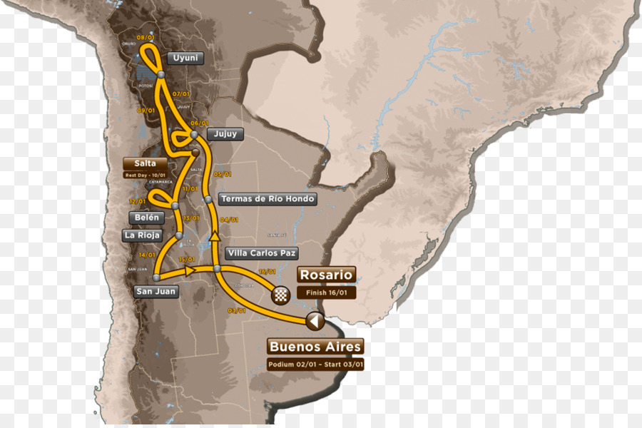 2016 Rallye Dakar，La Bolivie PNG