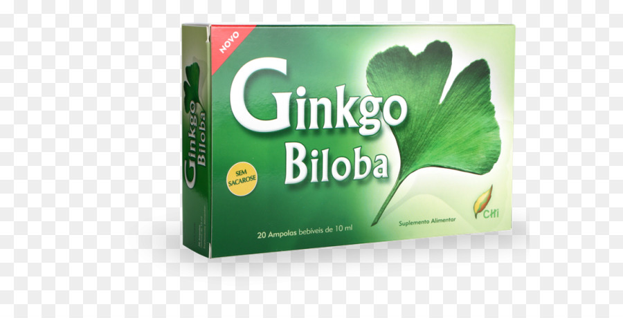 Ginkgo Biloba，à Base De Plantes PNG