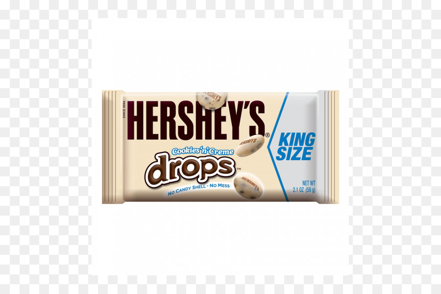 Barre De Chocolat，Hershey S Cookies N Crème PNG
