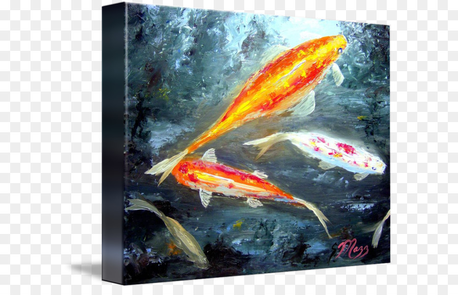 Peinture，Koi PNG