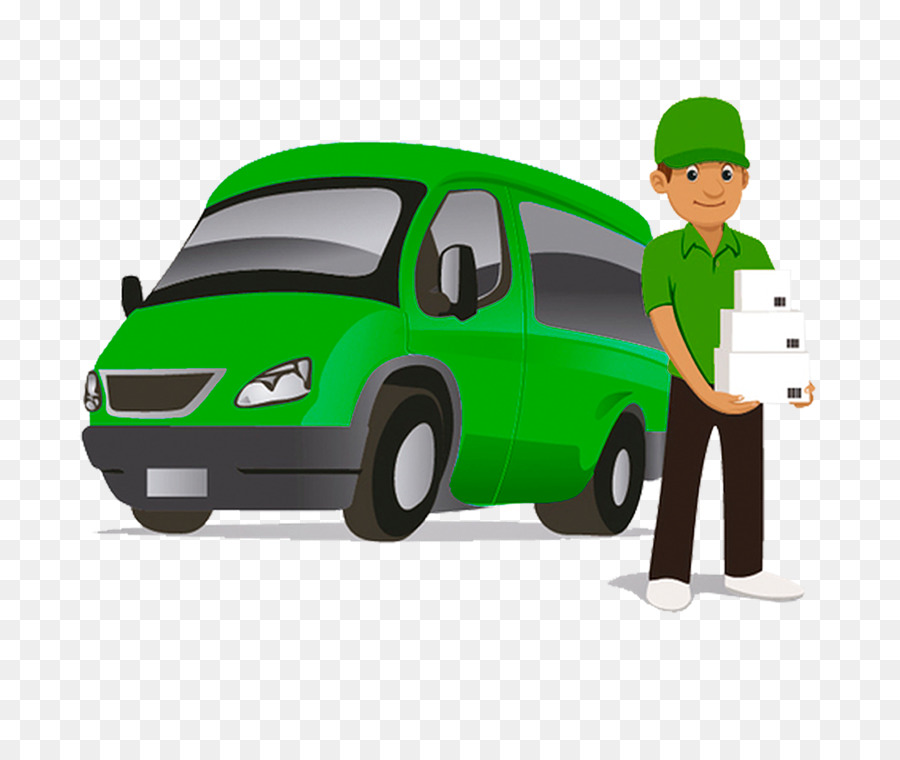 Voiture De Livraison，Courrier PNG