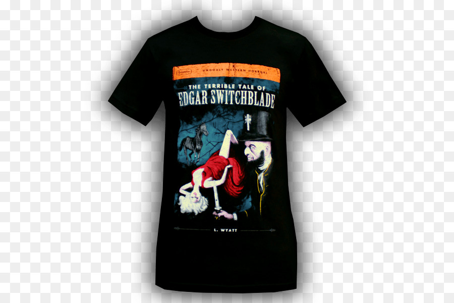 T Shirt，Terrible Histoire D'edgar Switchblade PNG