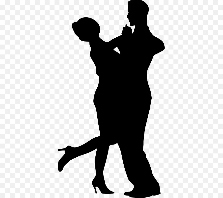 Silhouette De Couple，Amour PNG