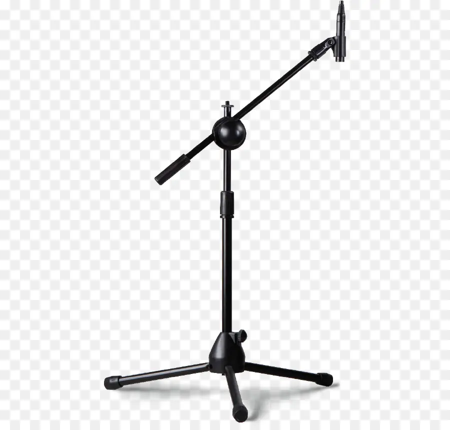 Pied De Micro Noir，Microphone PNG