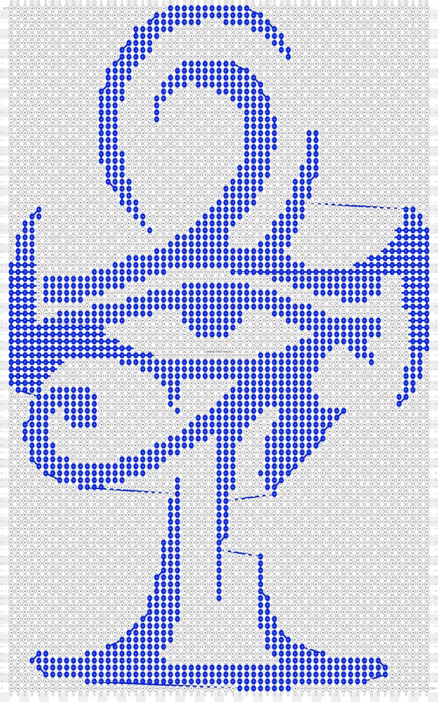 Symbole Ankh Bleu，égyptien PNG