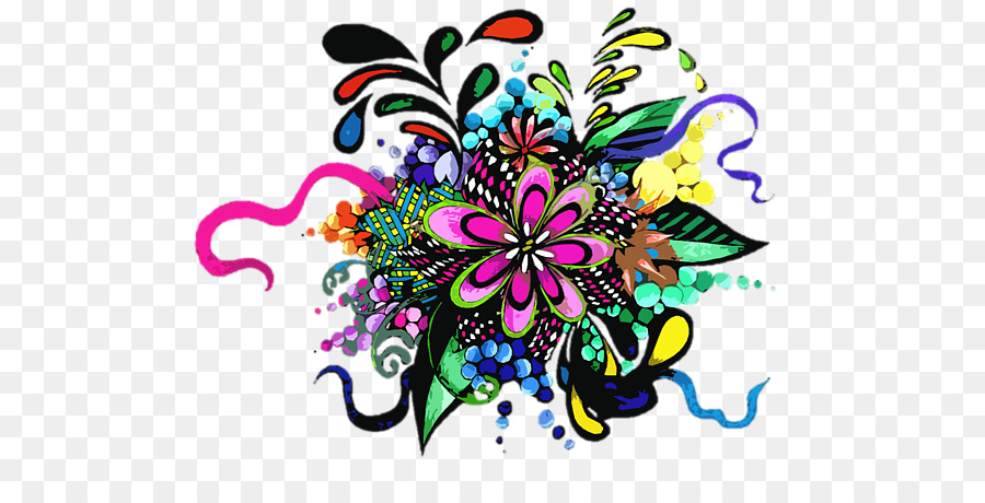 Design Floral，Graphisme PNG