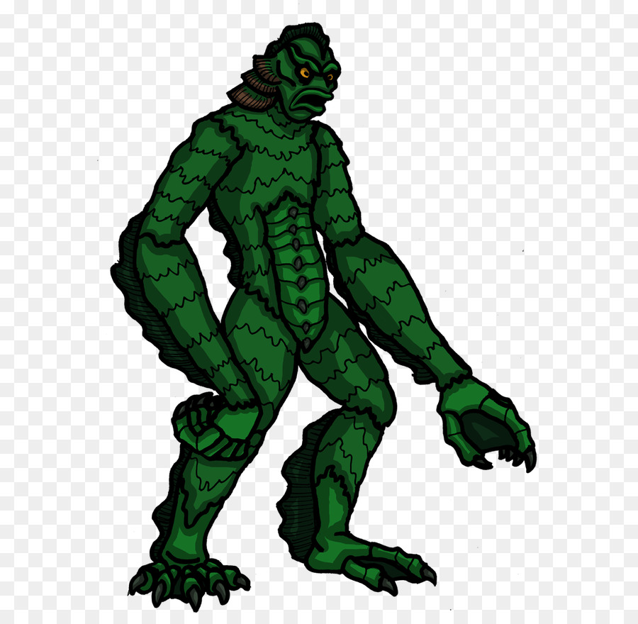 Gillman，Monstre PNG