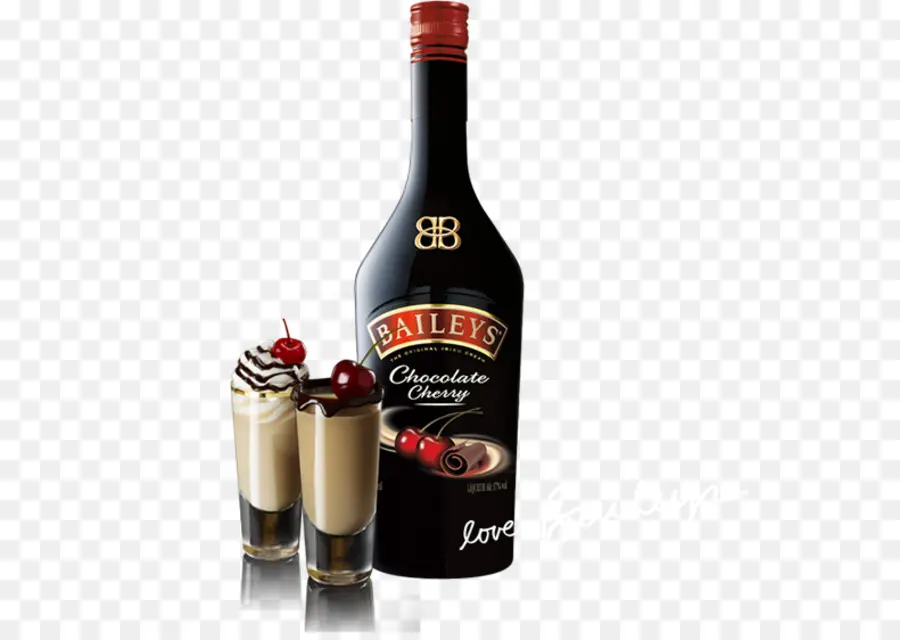 Bouteille Baileys，Cerise Au Chocolat PNG