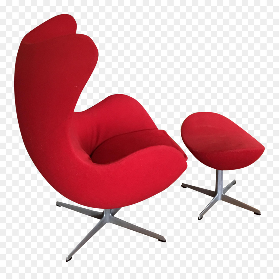 Chaise Moderne Rouge，élégant PNG