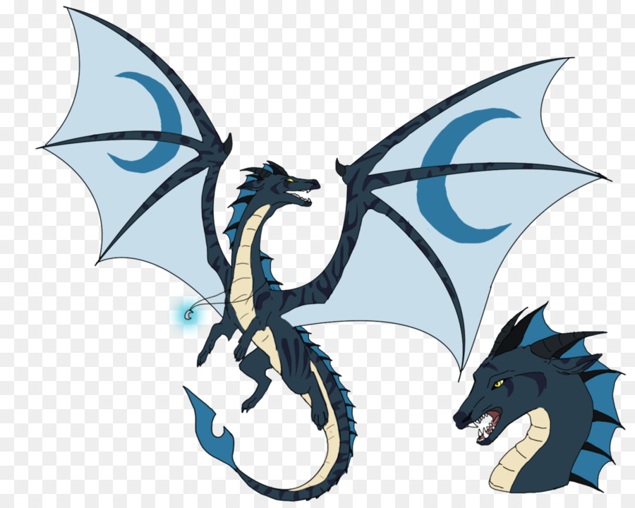 Dragon Bleu，Ailes PNG