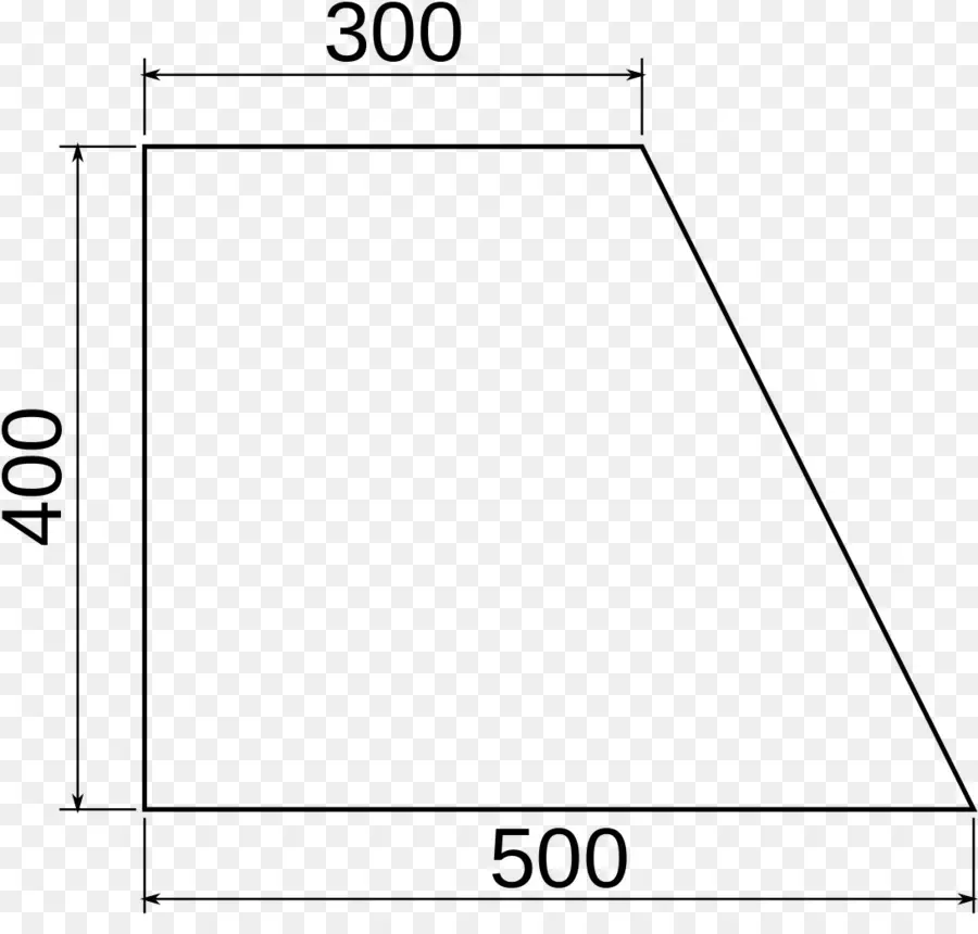 Diagramme Trapèze，Forme PNG