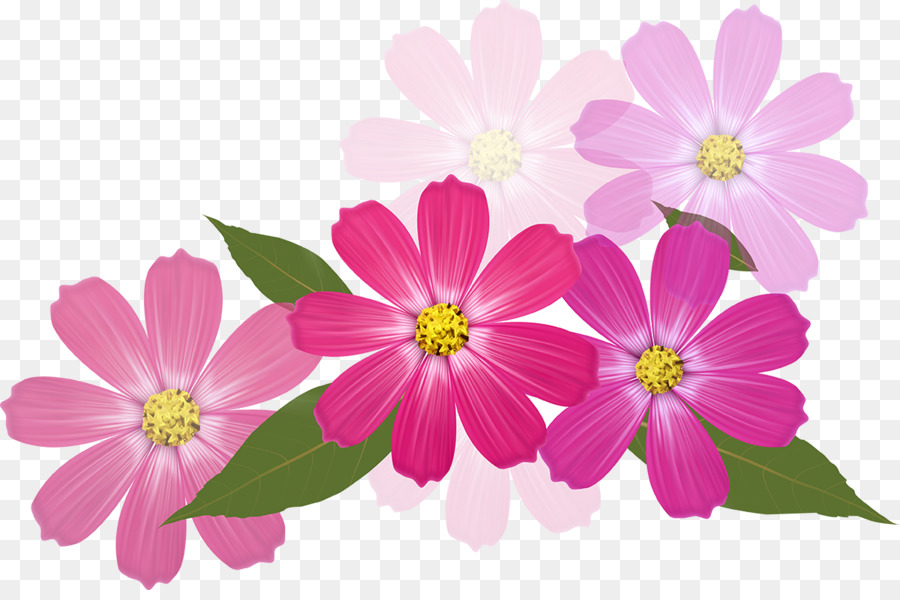 Fleurs Roses，Rose PNG