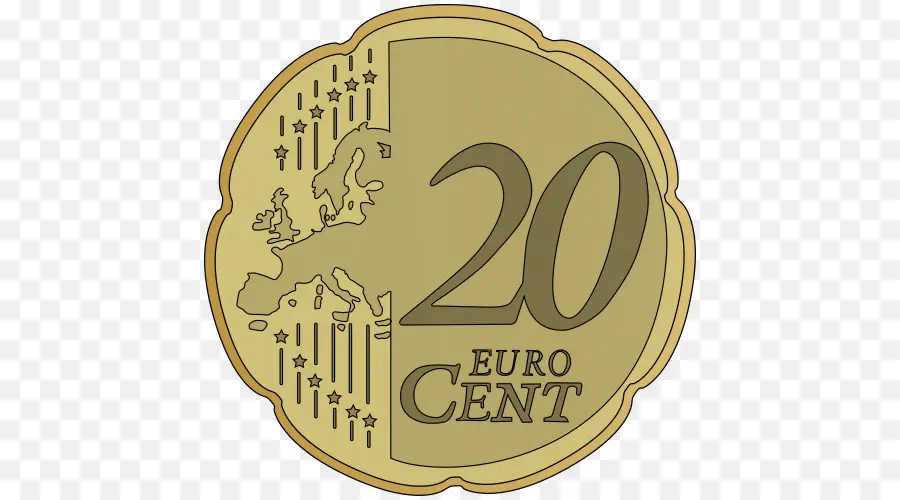 20 Centimes D'euro，Devise PNG