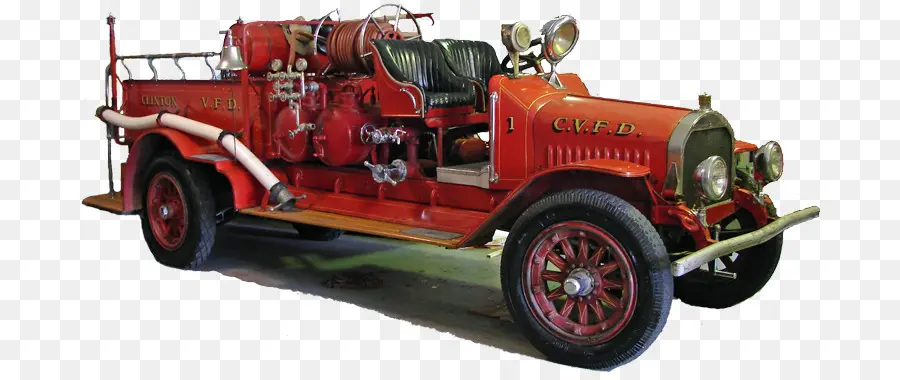 Camion De Pompiers Vintage，Camion De Pompiers PNG