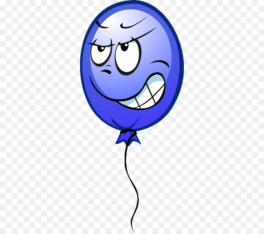 Ballon Bleu，Clin D'oeil PNG