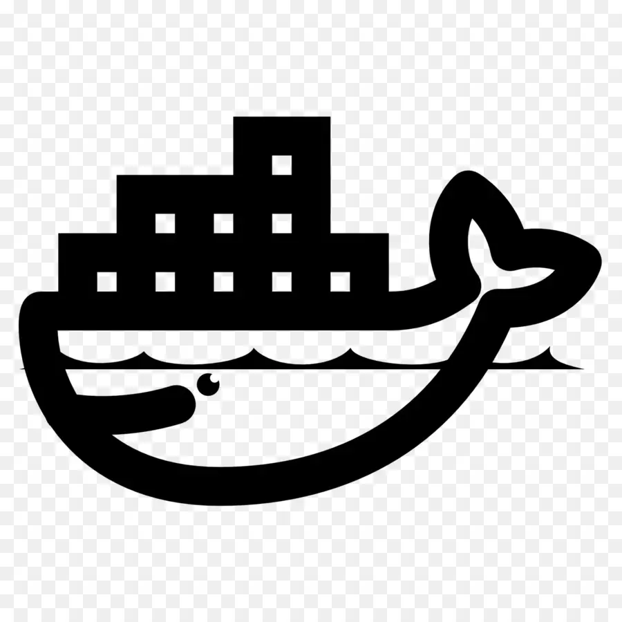 Logo Docker，Baleine PNG