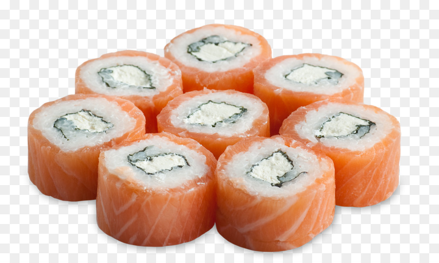 Rouleaux De Sushi Au Saumon，Japonais PNG