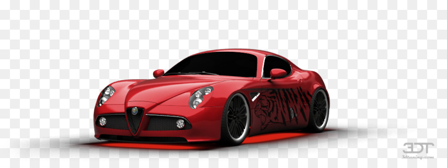 Voiture De Sport Rouge，Automobile PNG