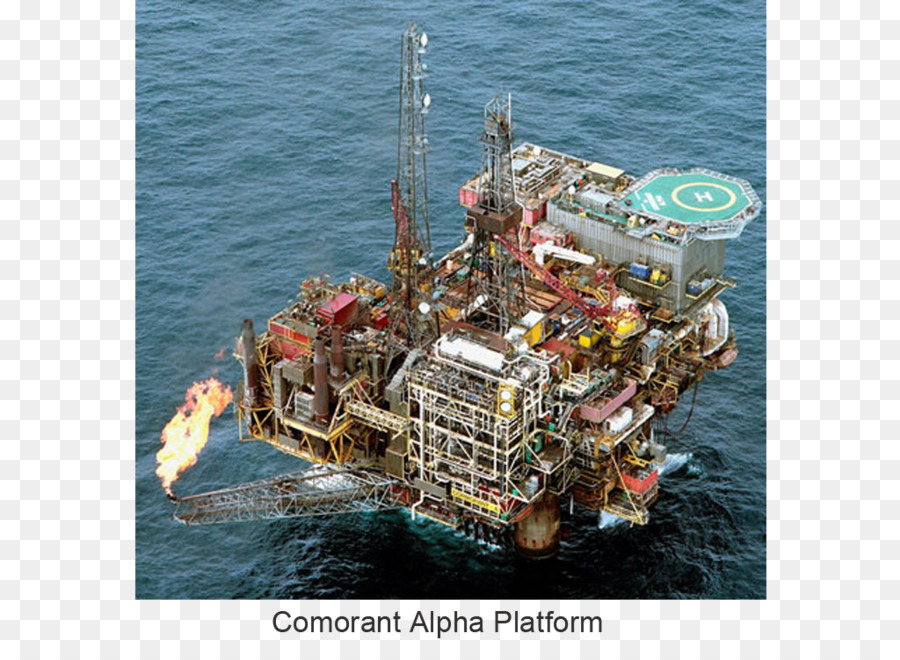 Plateforme Pétrolière，Mer PNG