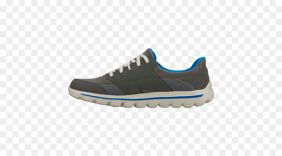 Chaussure Grise Et Bleue，Gris PNG