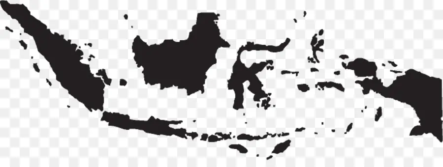 Indonésie，Carte PNG