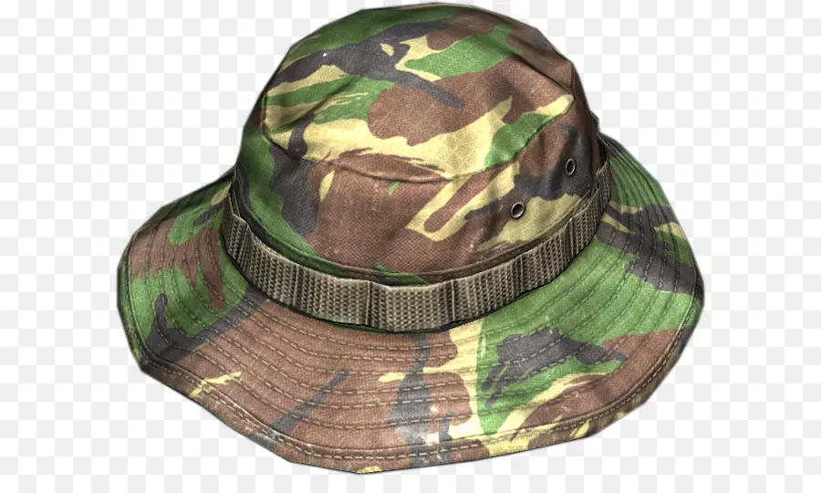 Chapeau Camouflage，Chapeau De Seau PNG