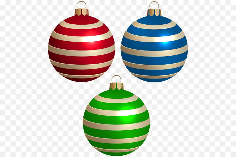 Ornements Colorés，Noël PNG