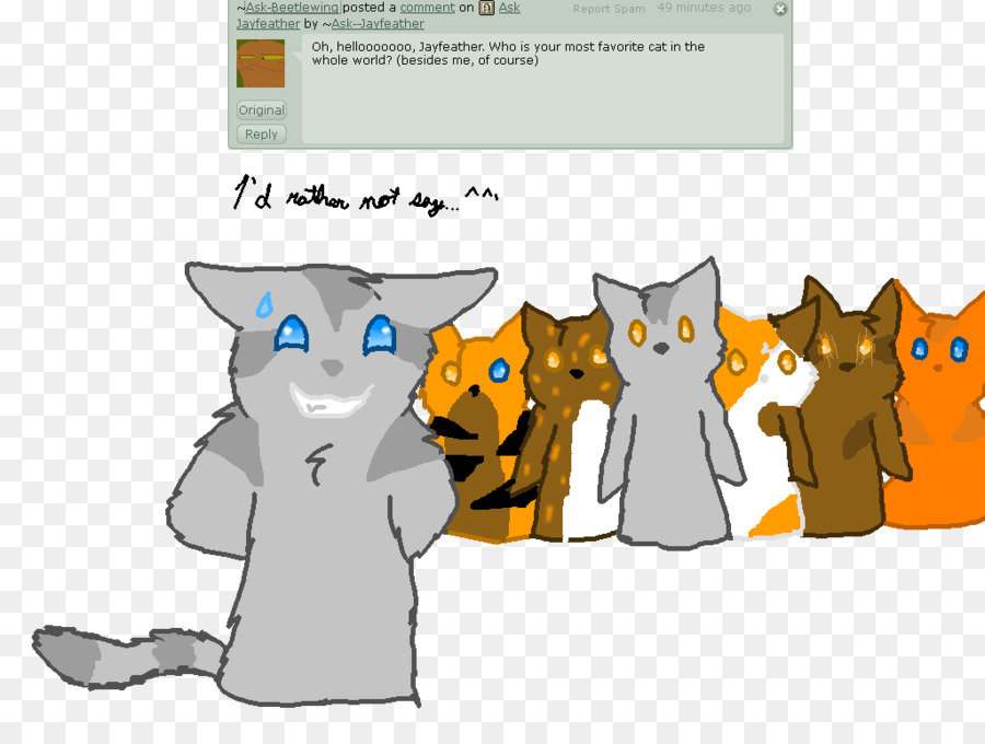 Chat，Les Guerriers PNG