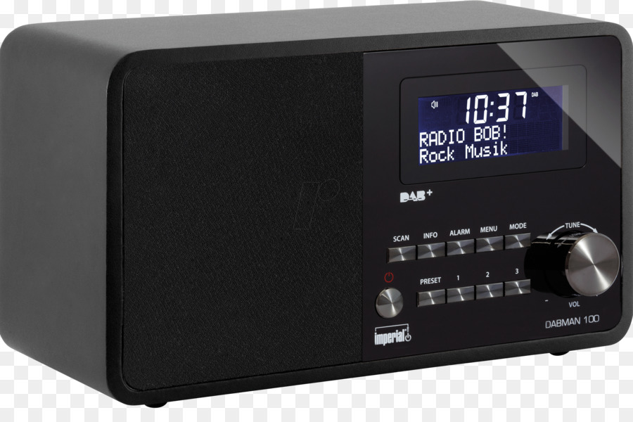 Dab Table Top Radio Impériale Dabman 100 Aux，De Radiodiffusion Fm PNG