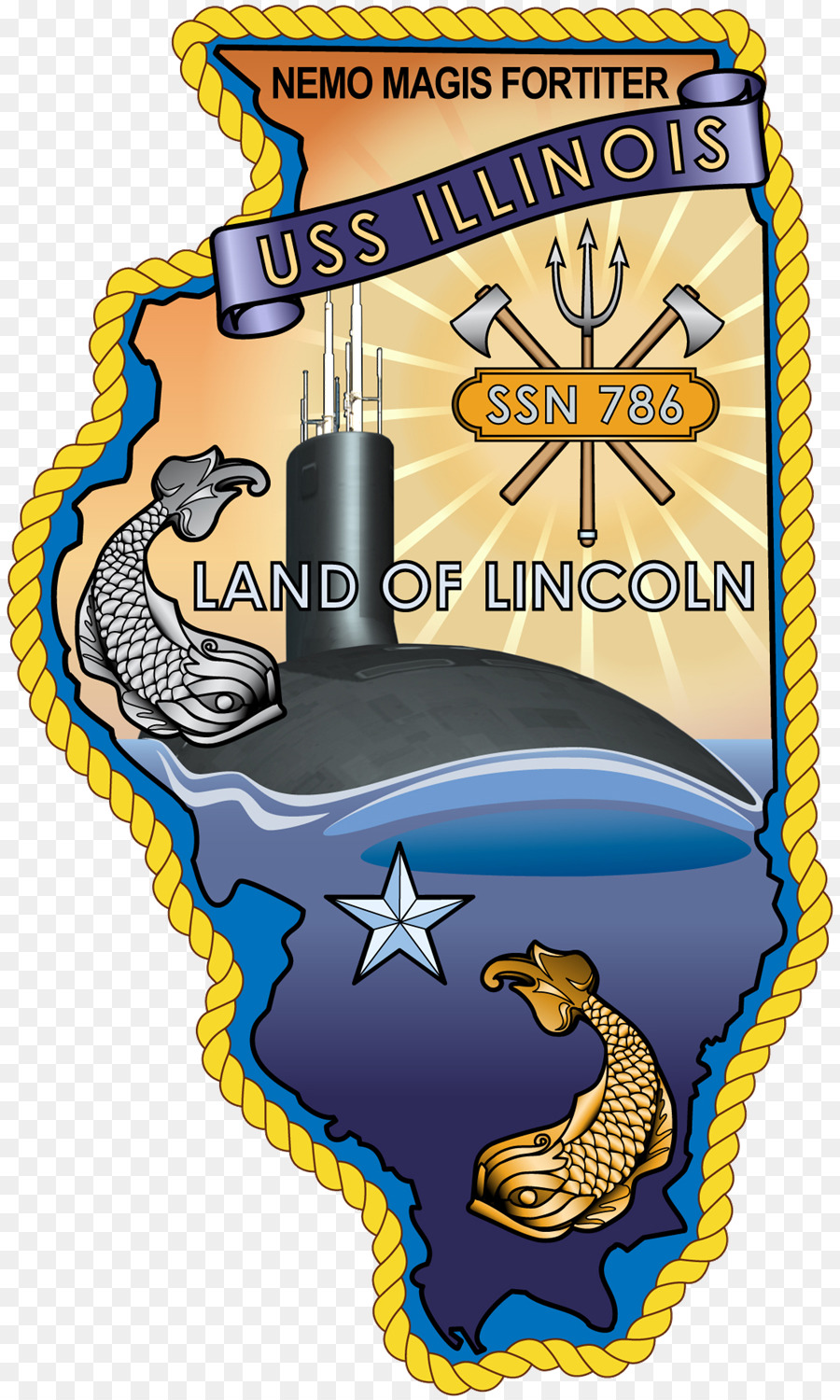 Illinois，Marine Des États Unis PNG