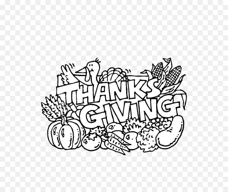 Livre De Coloriage，Thanksgiving PNG