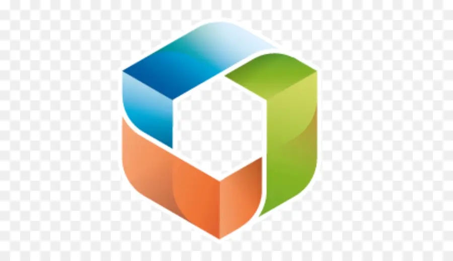 Logo Hexagone，Coloré PNG