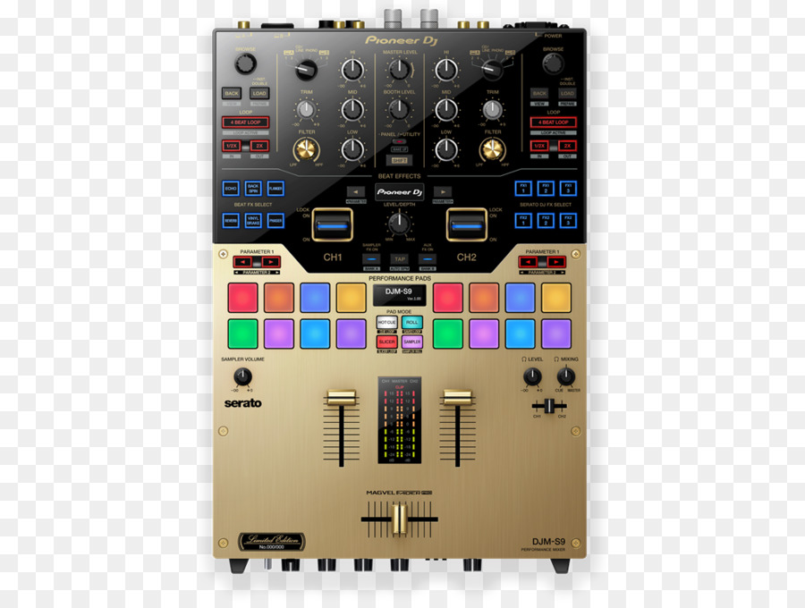 Pioneer Djms9，Audio Mixeurs PNG