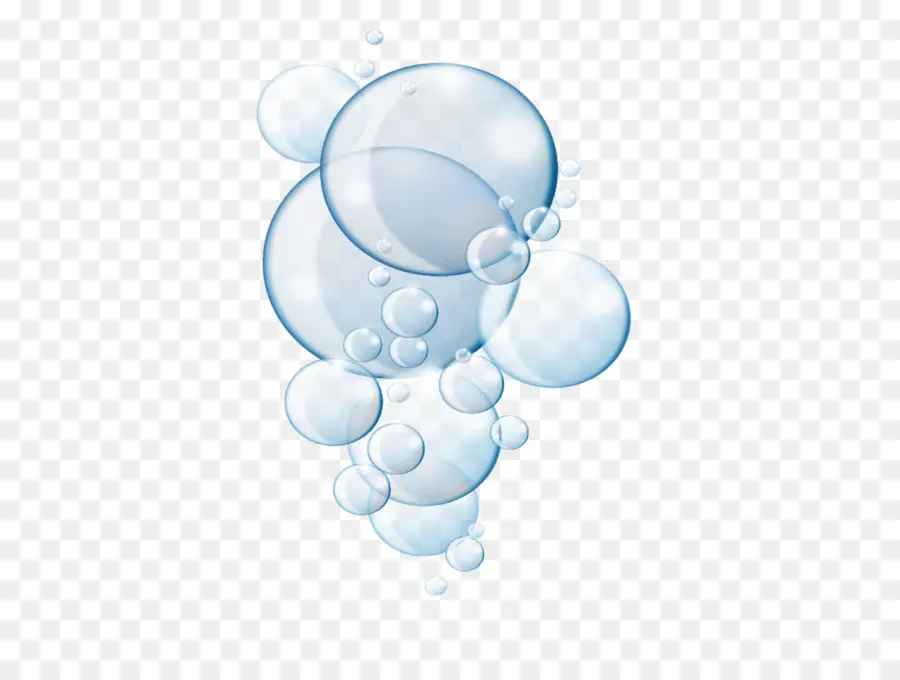 Bulles Bleues，Eau PNG