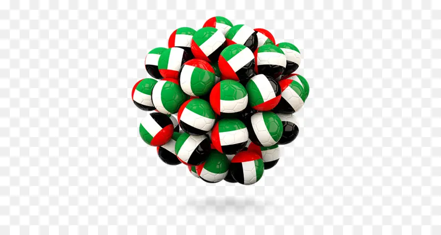 Boules De Drapeau Des Émirats Arabes Unis，Émirats Arabes Unis PNG