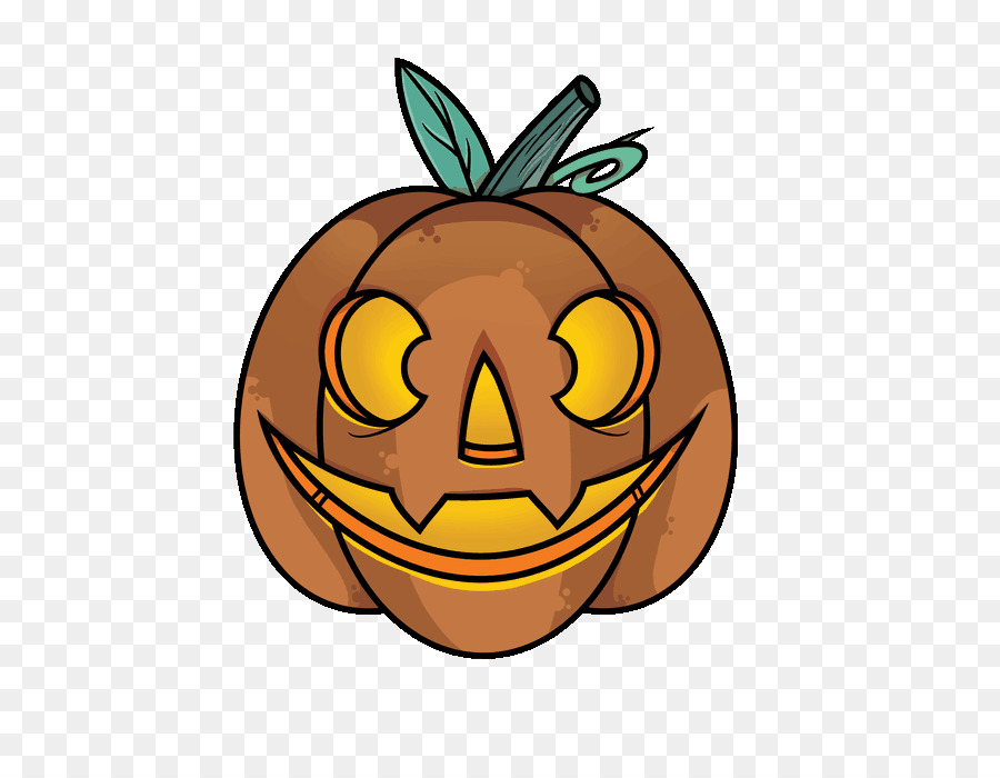 Visage De Citrouille，Halloween PNG