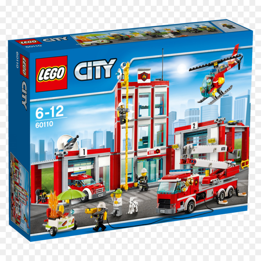 Lego 60110 Des Pompiers De La Ville De La Station De，Lego City PNG