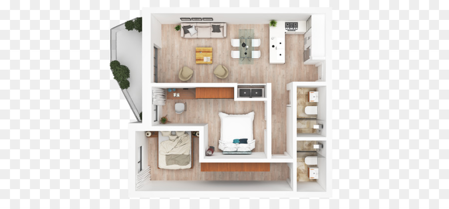 Disposition De L'appartement，Plan D'étage PNG